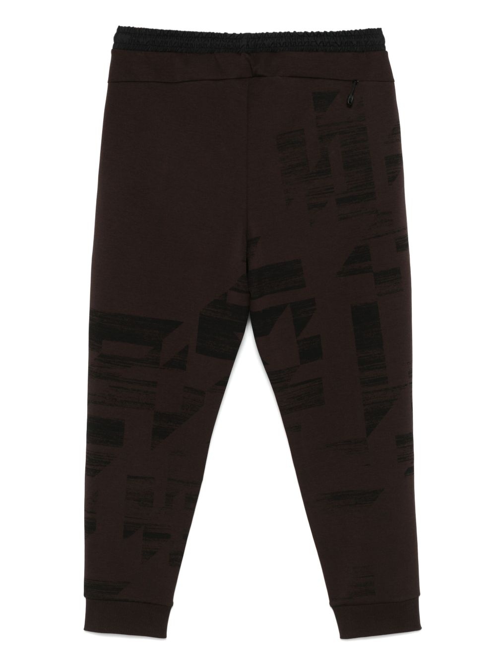 graphic-print track trousers - 2
