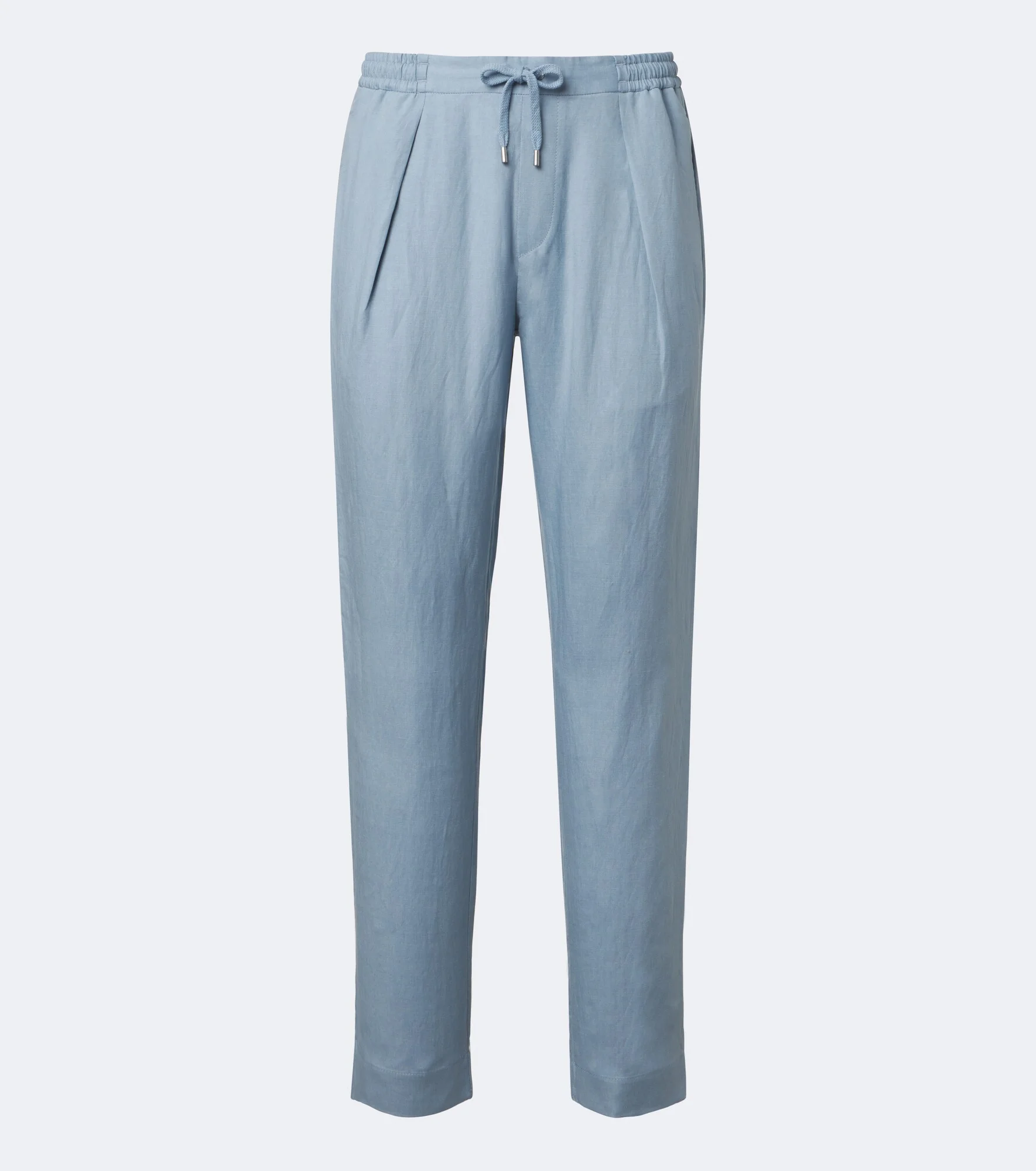 Silk and linen straight pants - 1
