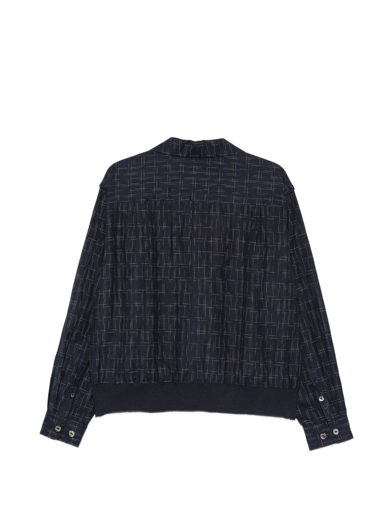 UNDERCOVER patterned overshirt outlook