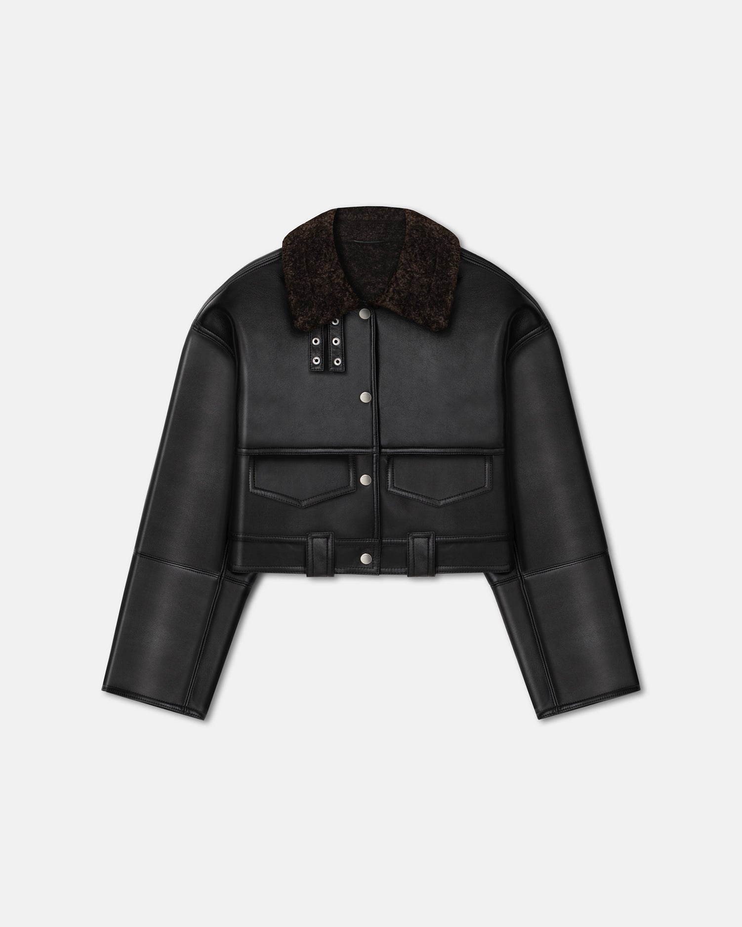 Regenerated Leather Jacket - 1