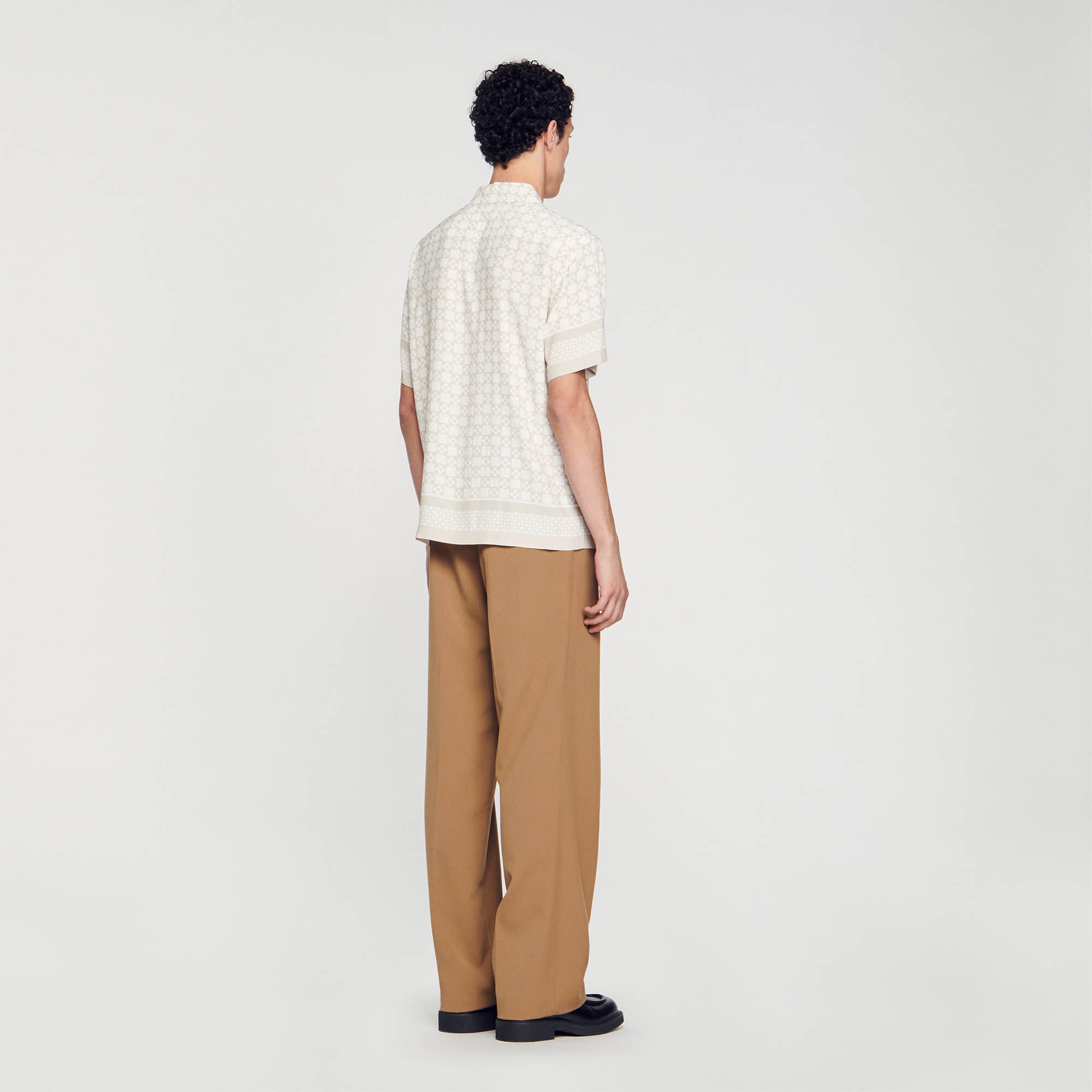 SQUARE CROSS SHORT-SLEEVED SHIRT - 6