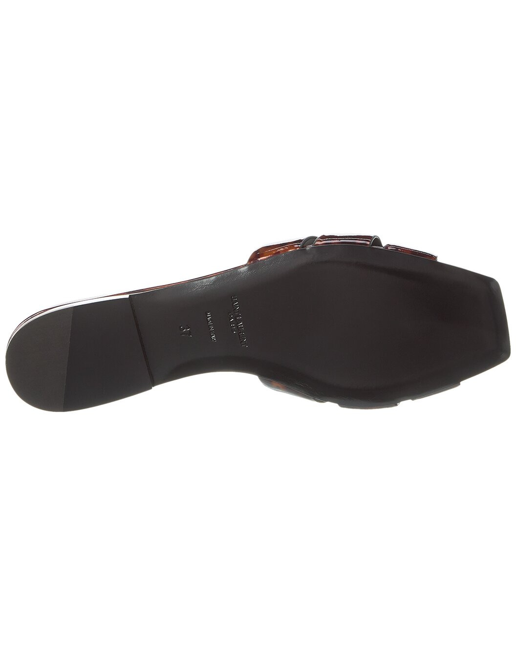 Saint Laurent Tribute Patent Sandal - 4