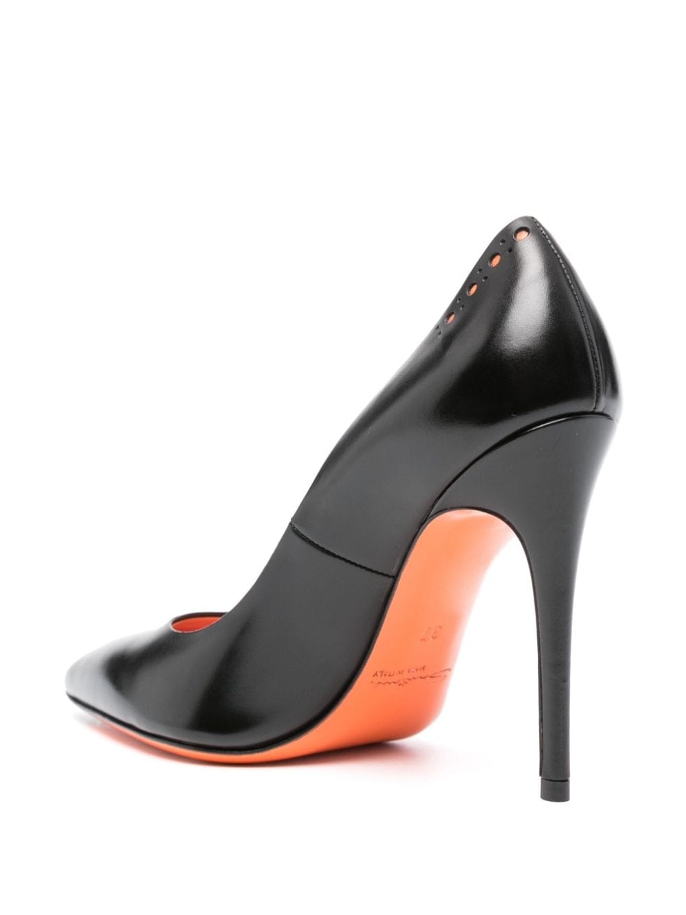 105mm leather pumps - 3