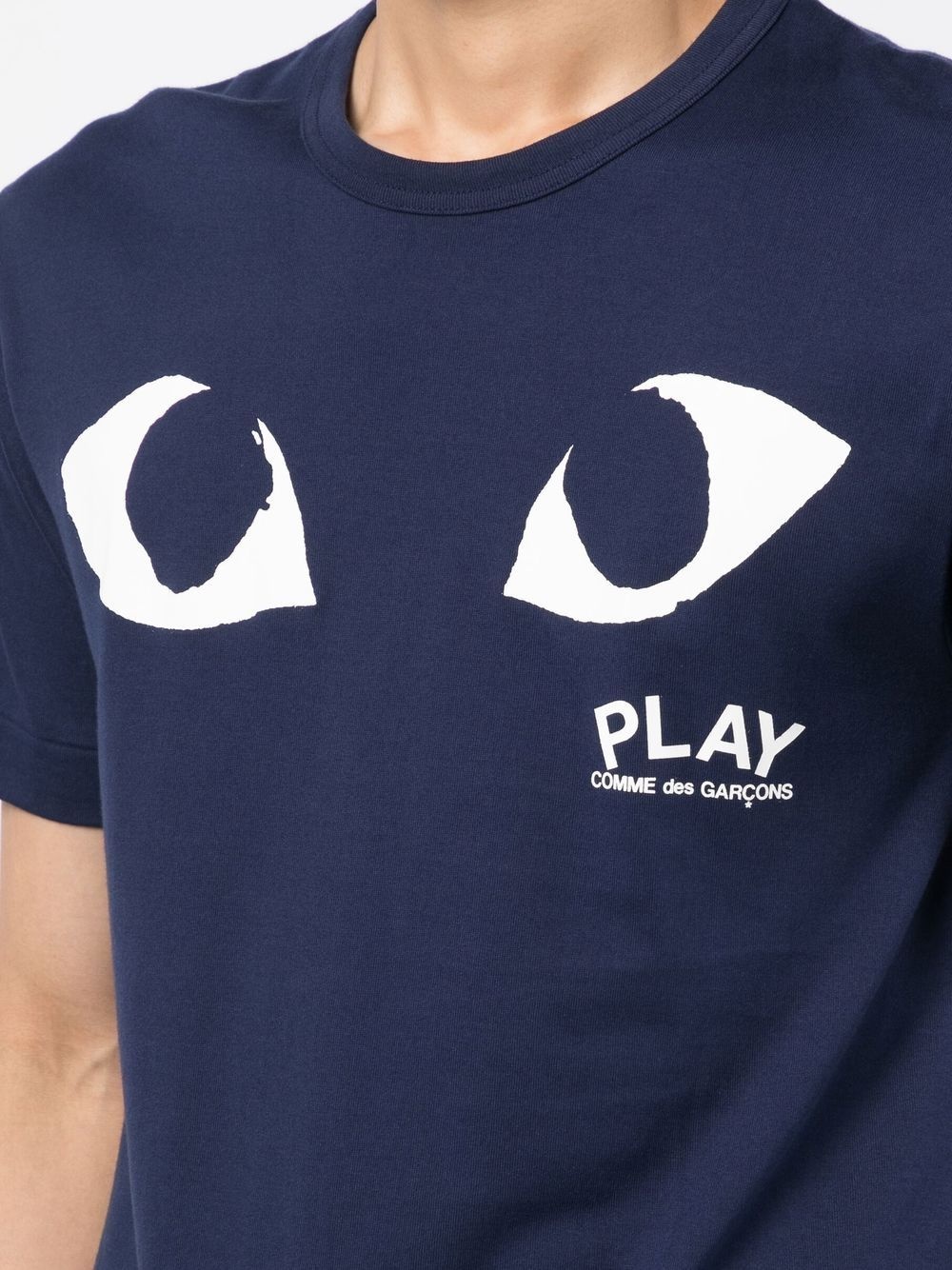 eye print T-shirt - 10