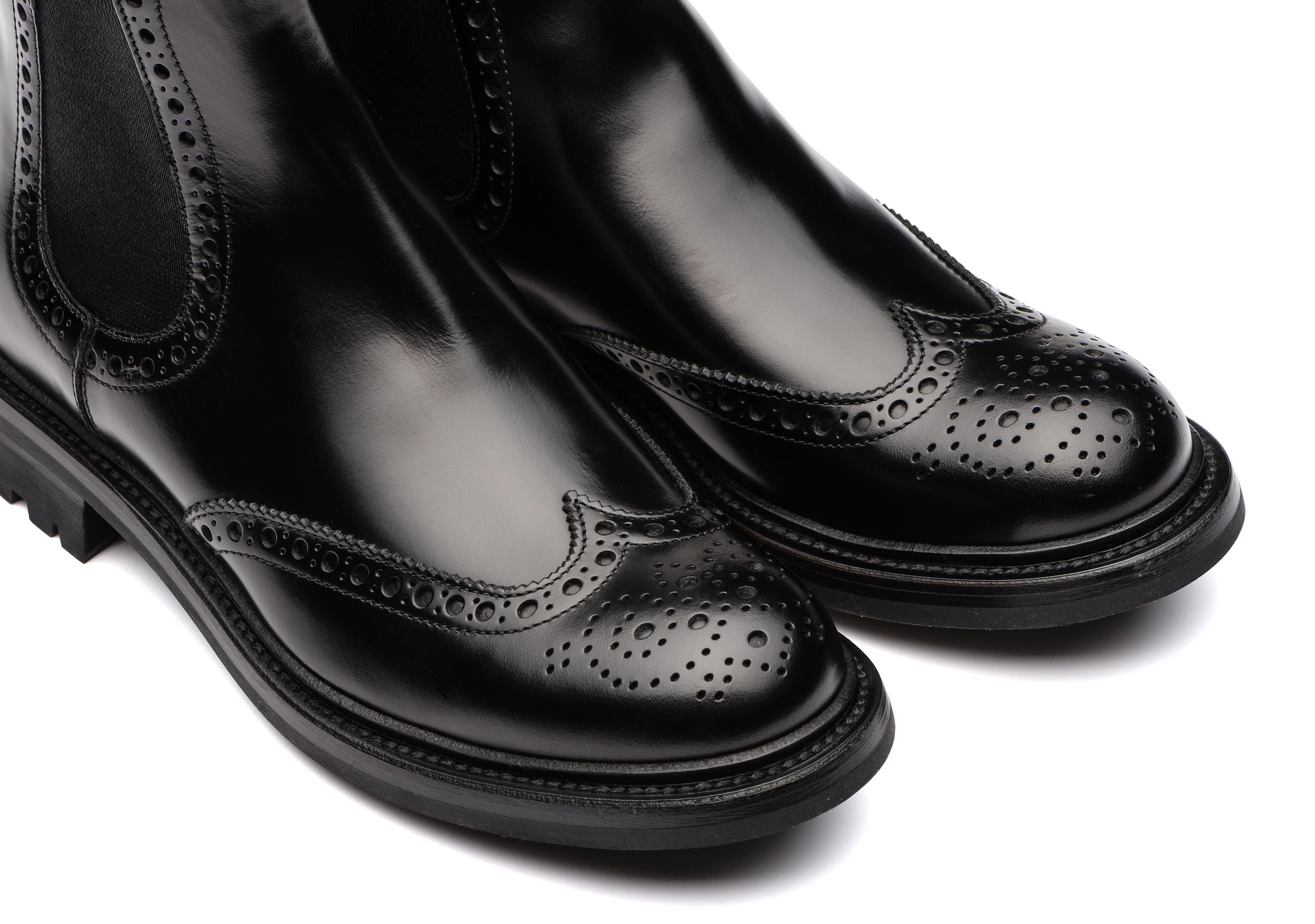 Aura 2
Rois Calf Chelsea Boot Brogue Black - 4
