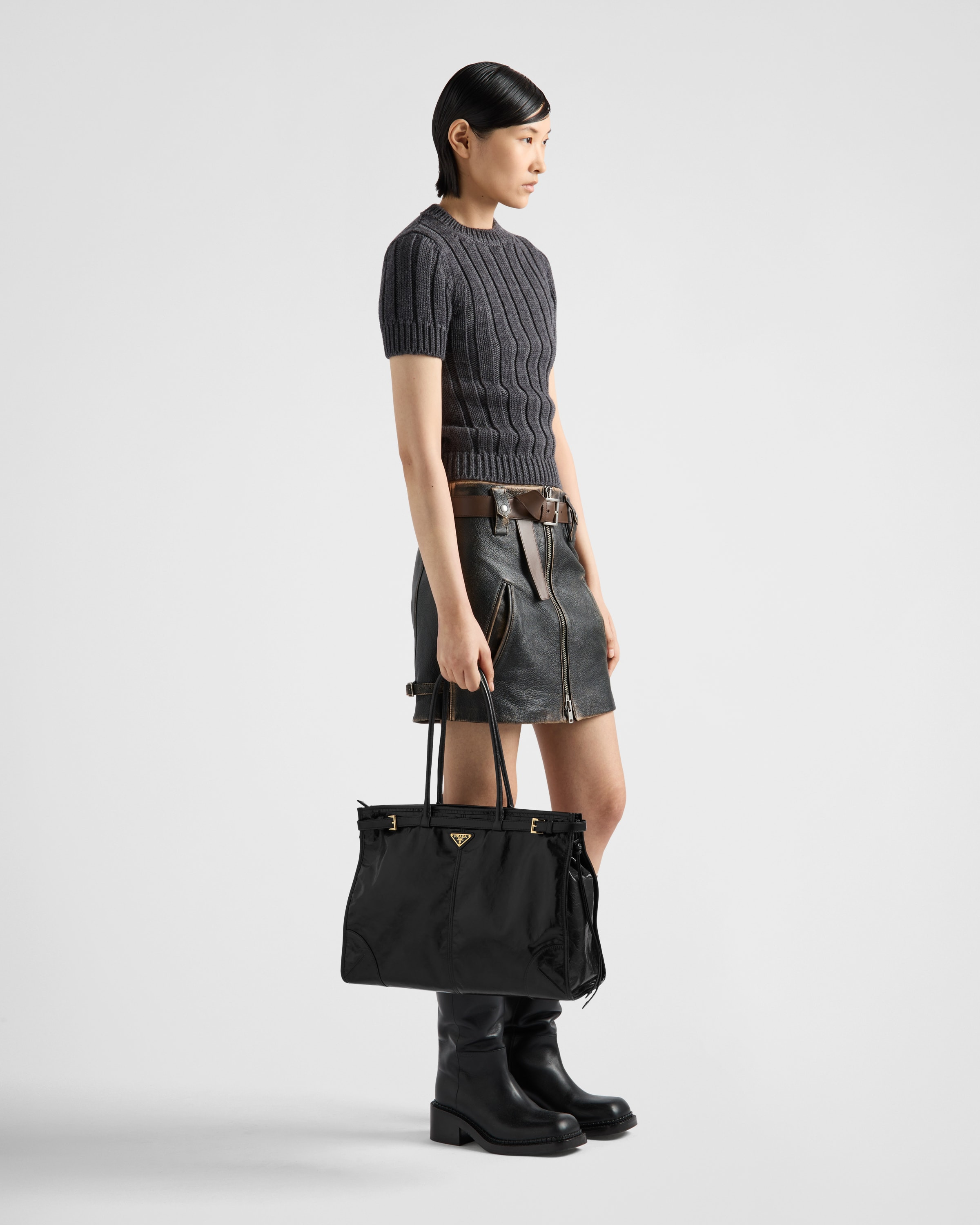 Large leather handbag - 2
