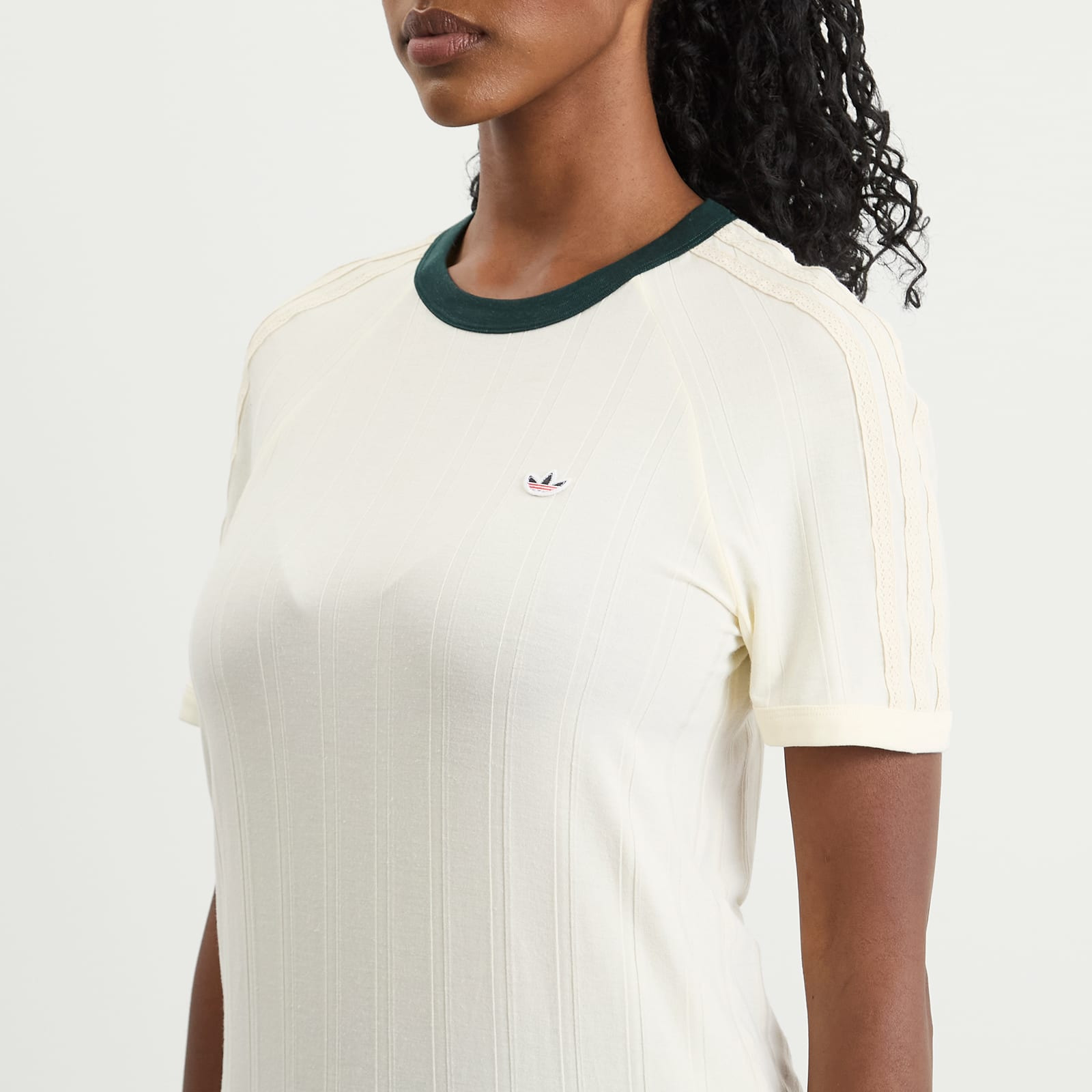 adidas x Clot Ribbed T-Shirt - 5