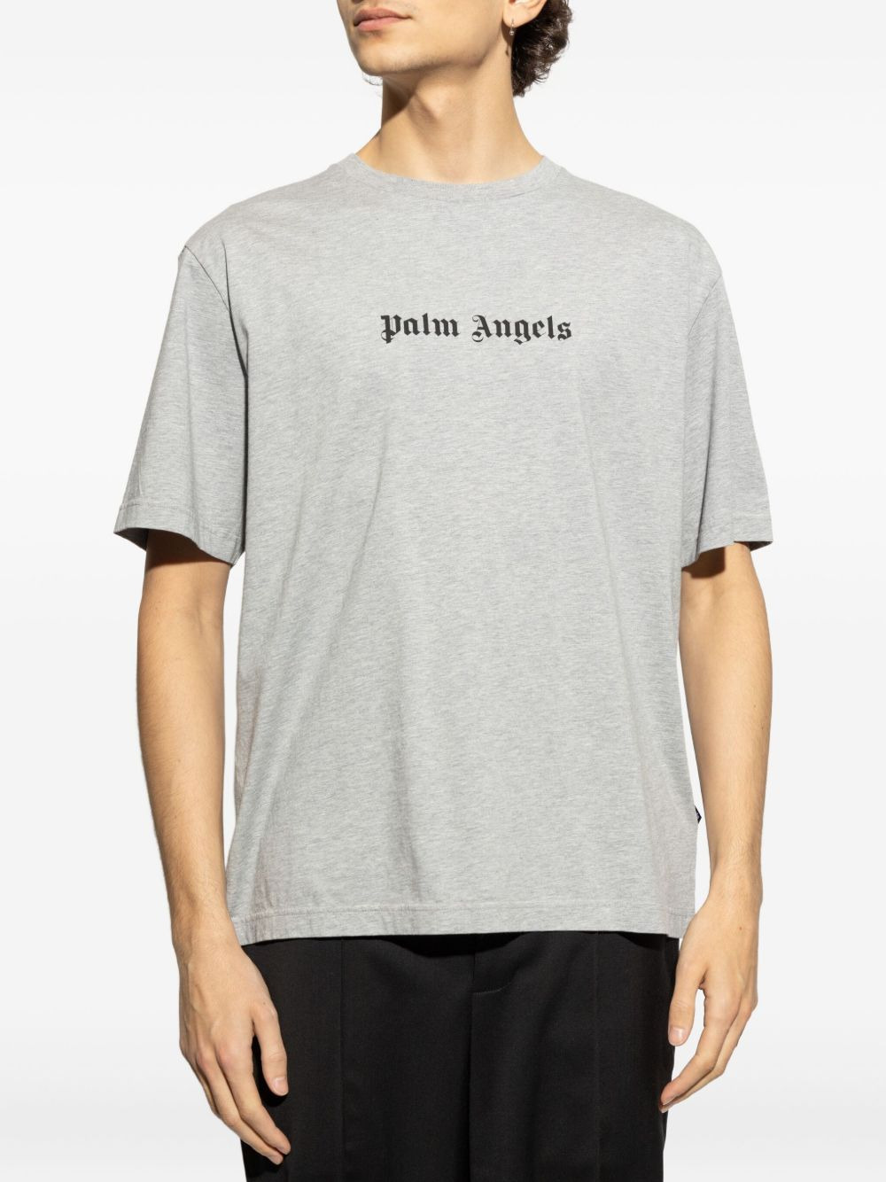 logo-print T-shirt - 3