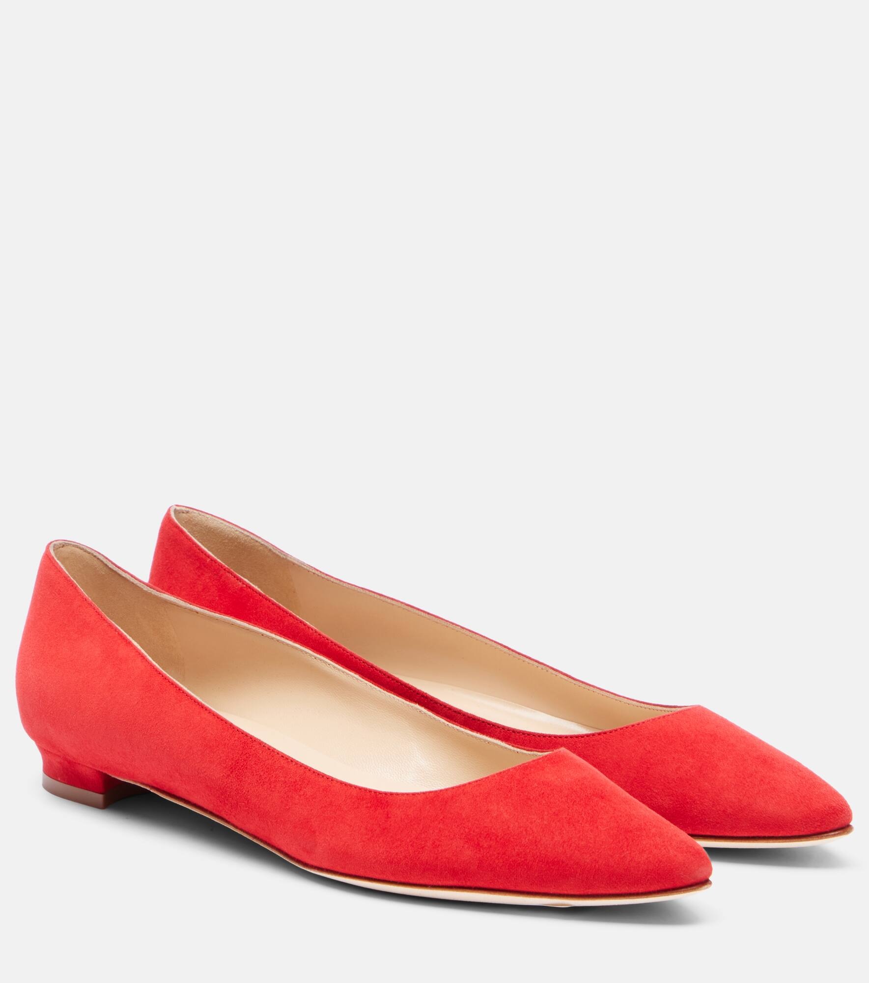 BB suede ballet flats - 1