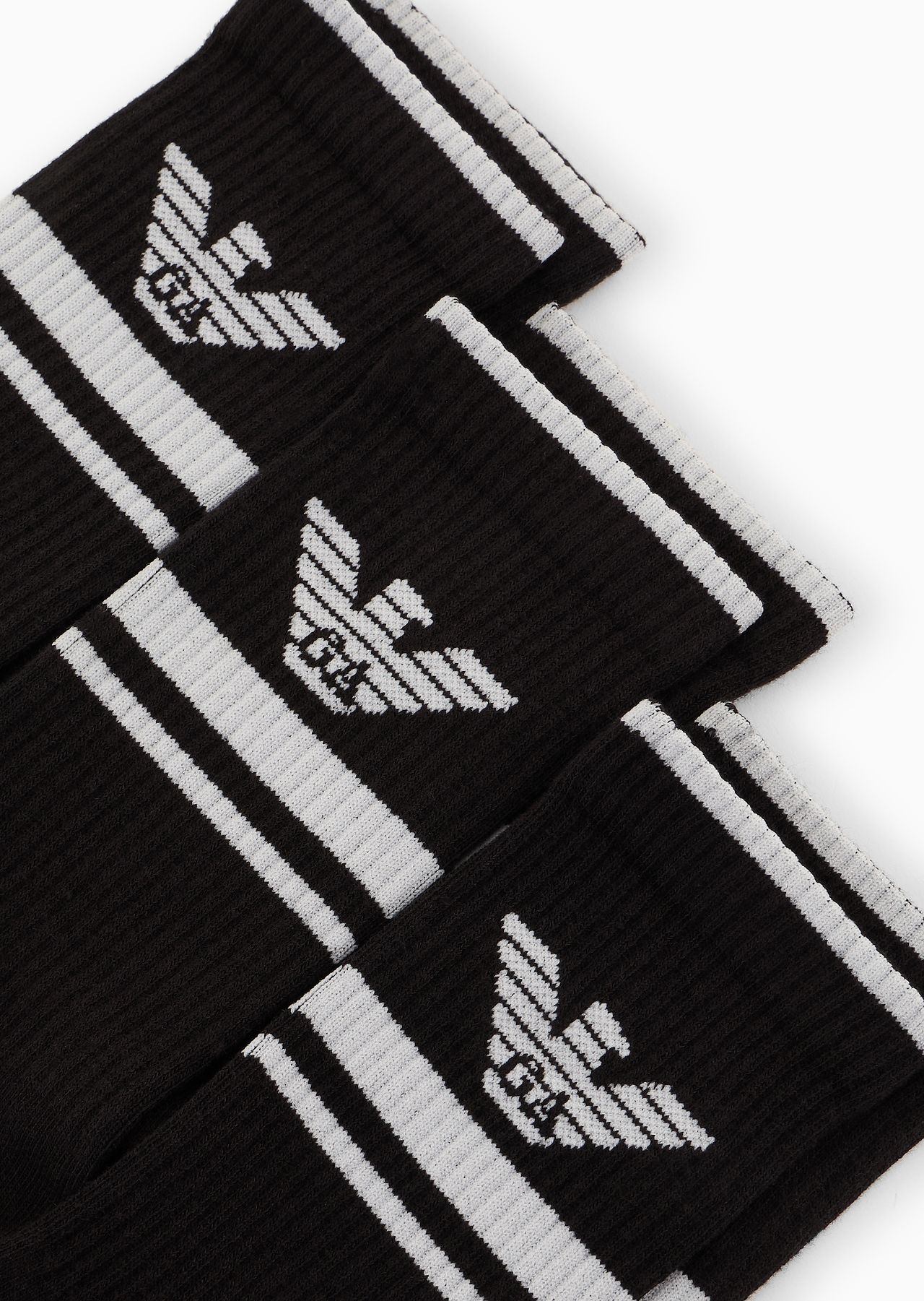 Three-pack of terrycloth socks with eagle logo - 2
