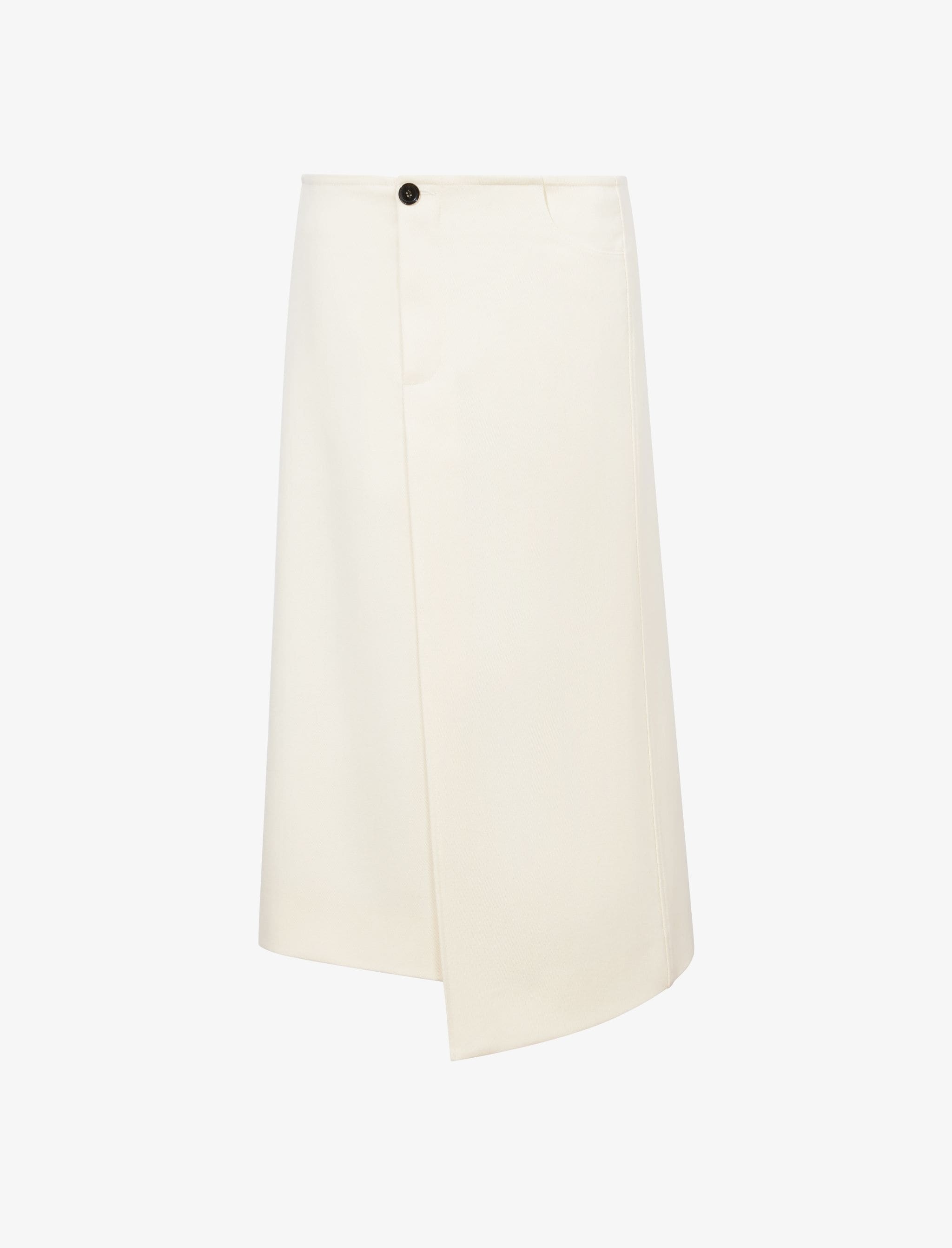 Wool Twill Skirt - 6
