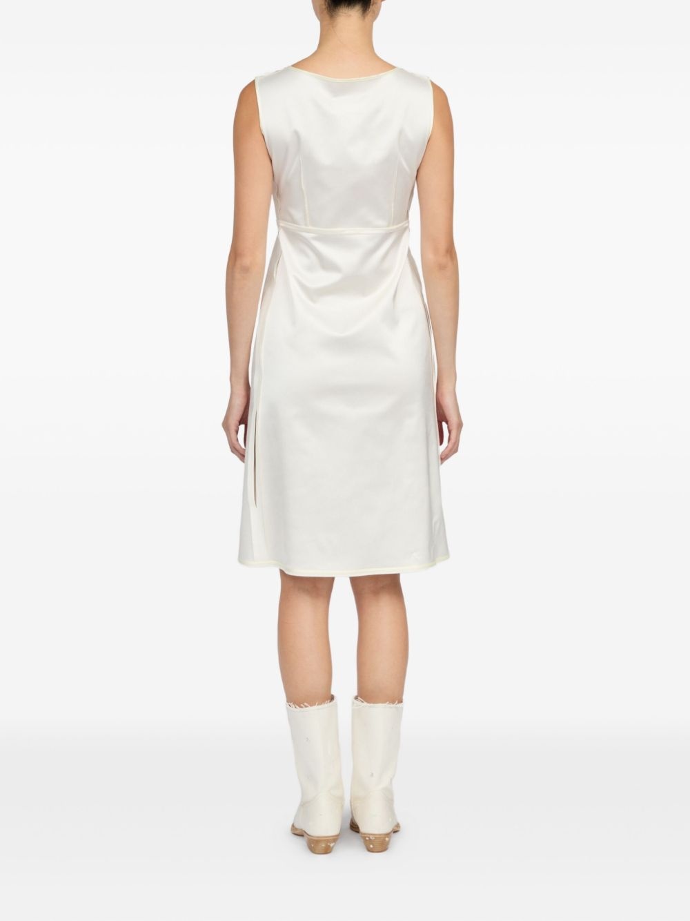 sleeveless midi dress - 4