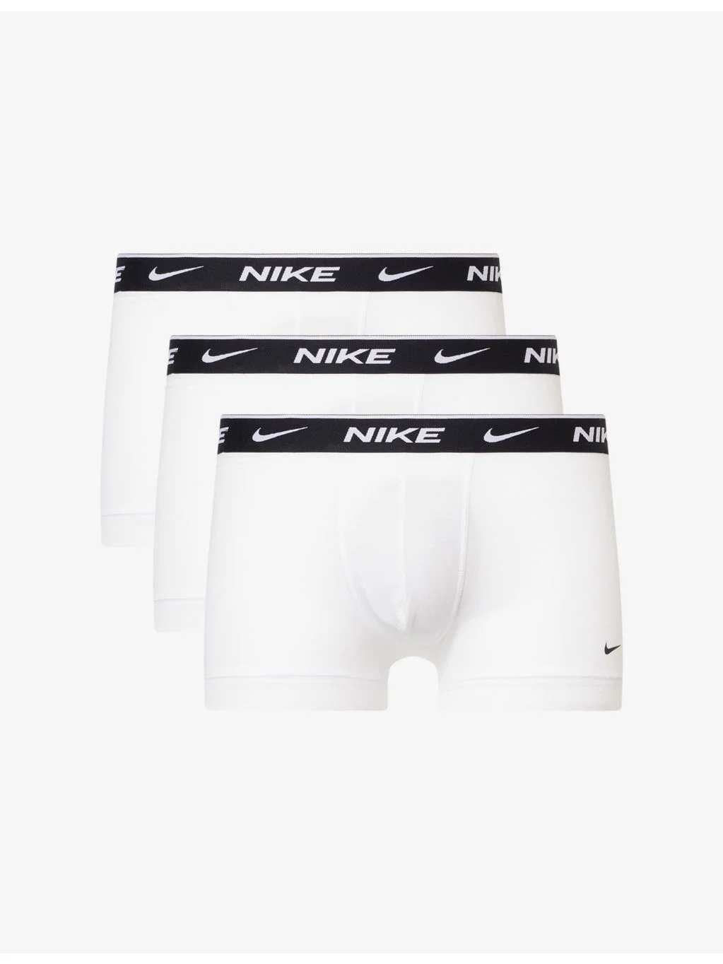 Essential Pack of Three Cotton-Stretch Trunks - 1