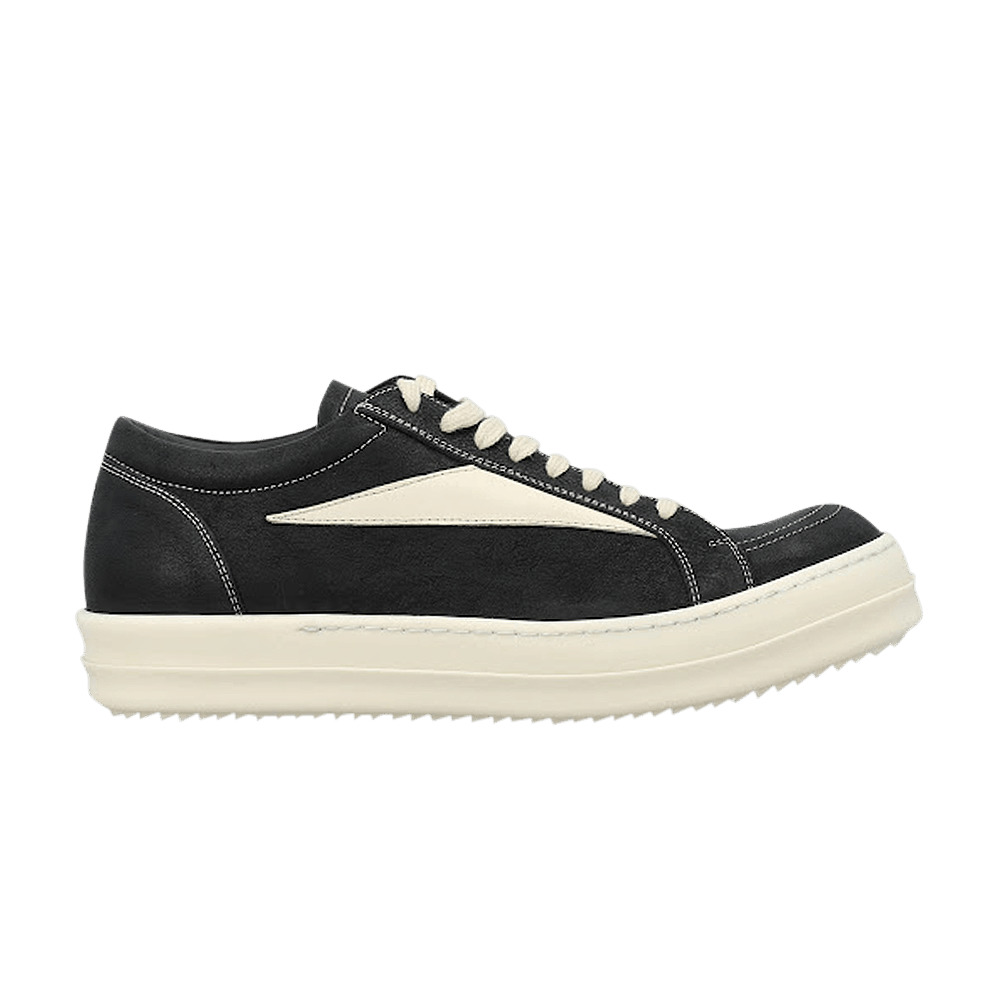 Rick Owens Luxor Vintage Low 'Black Nubuck' - 1