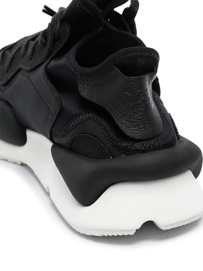 Y-3 stitch-embellished scuba sneakers outlook