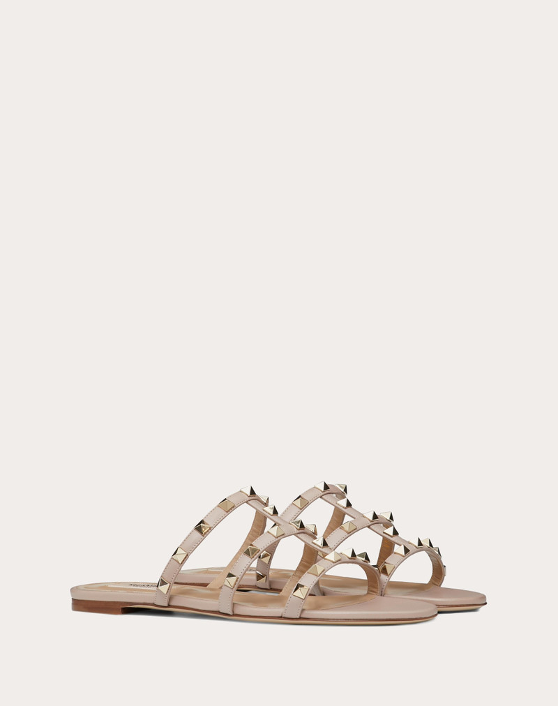 Valentino ROCKSTUD FLAT SLIDE SANDAL outlook