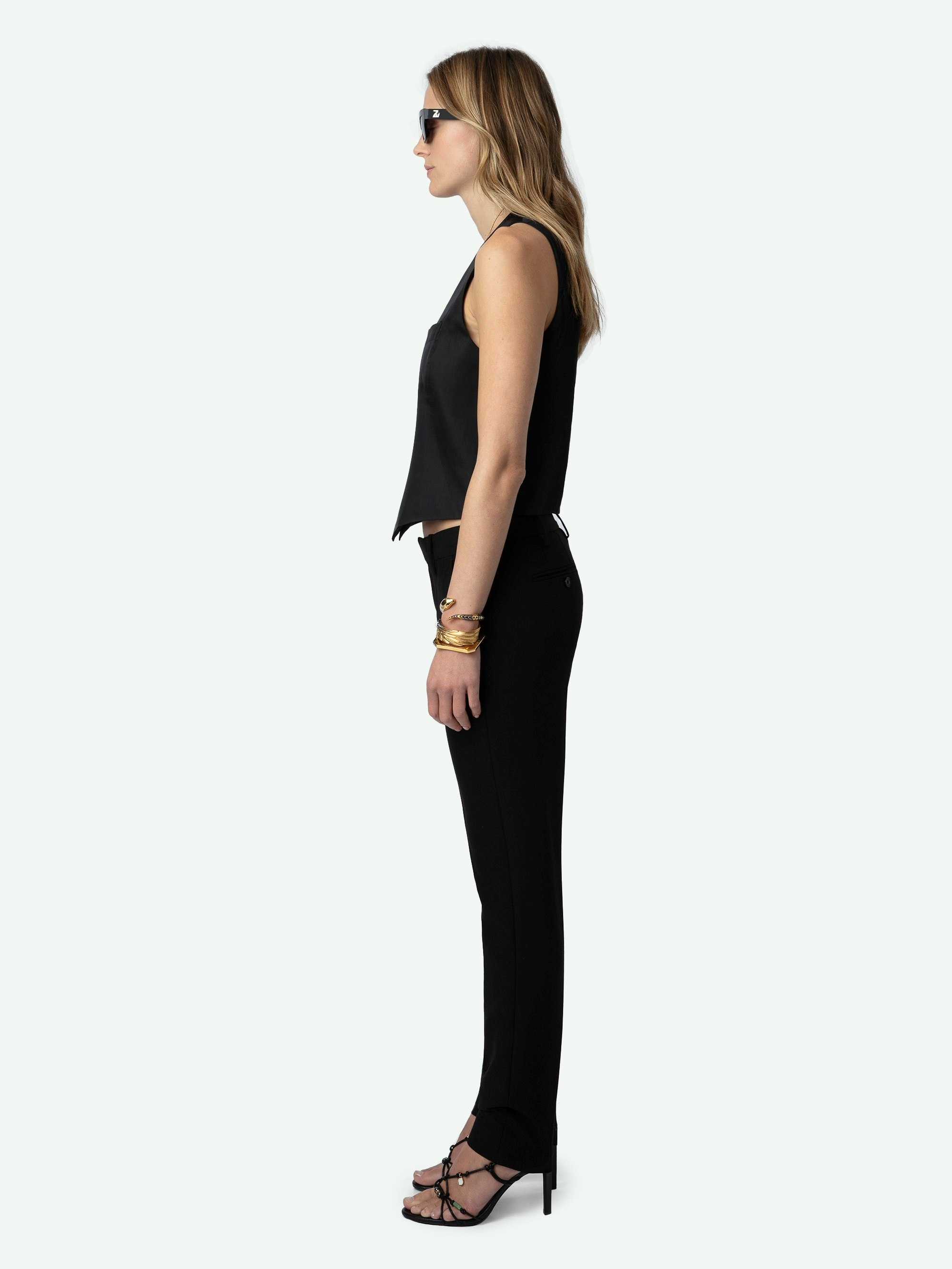 Emaux Satin Top - 4