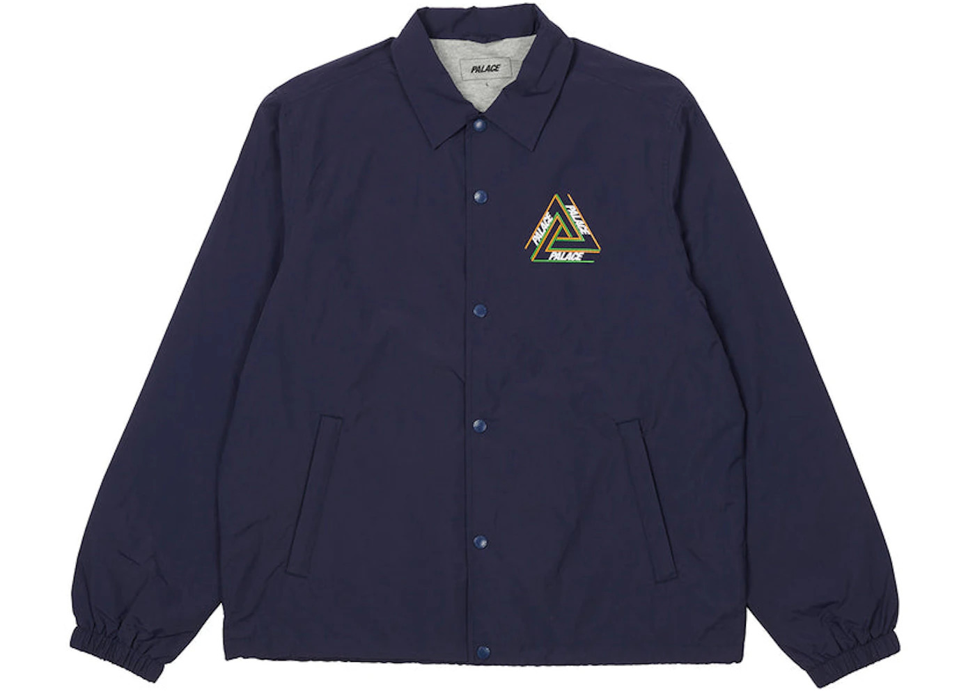 Palace Tri Outline Coach Jacket Navy - 2