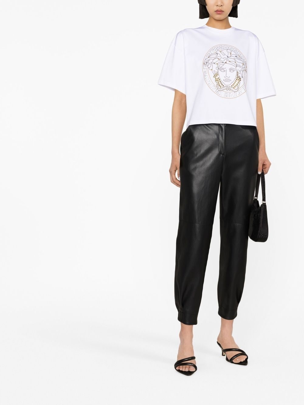 Medusa-print cotton T-shirt - 2