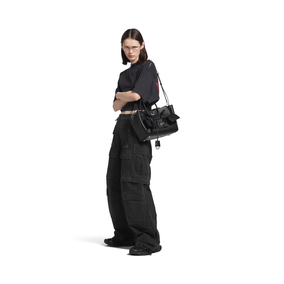 Women's Bel Air Small Carry All Bag  in Black - 6