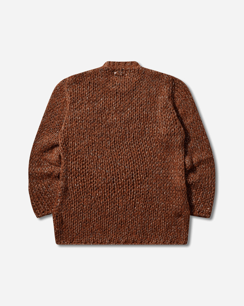 MAGLIANO Men's Web Knit Tee Shiny Rust outlook