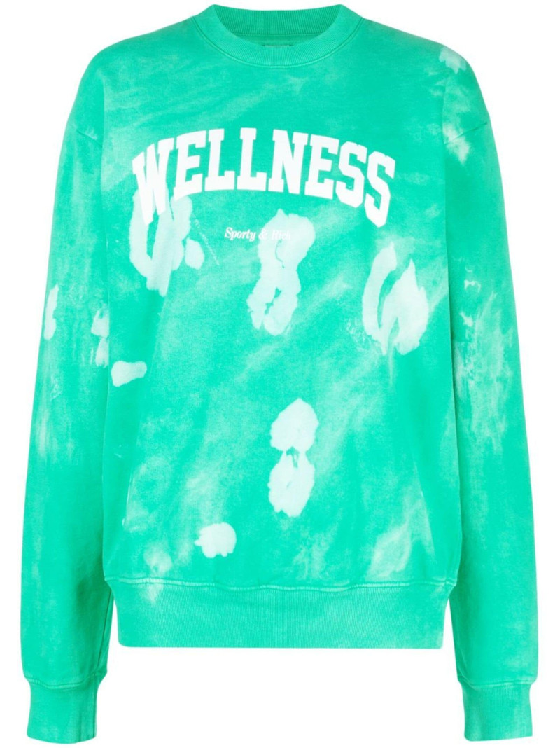 Wellness tie-dye sweatshirt 1