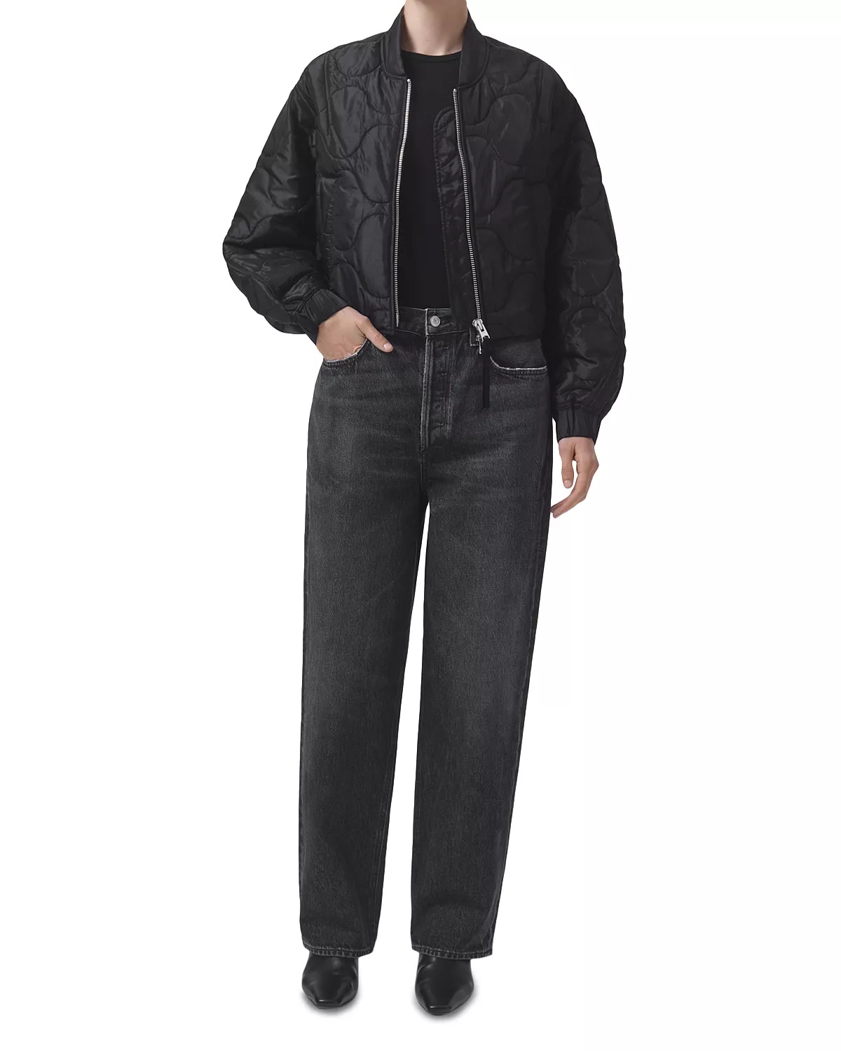 x Shoreditch Ski Club Iona Quilted Jacket - 2