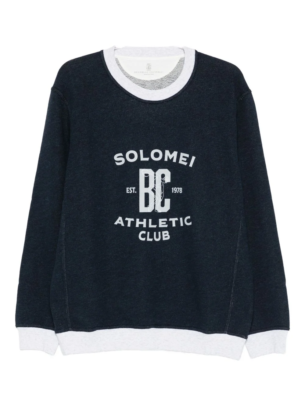 Logo Cotton Sweatshirt - 1