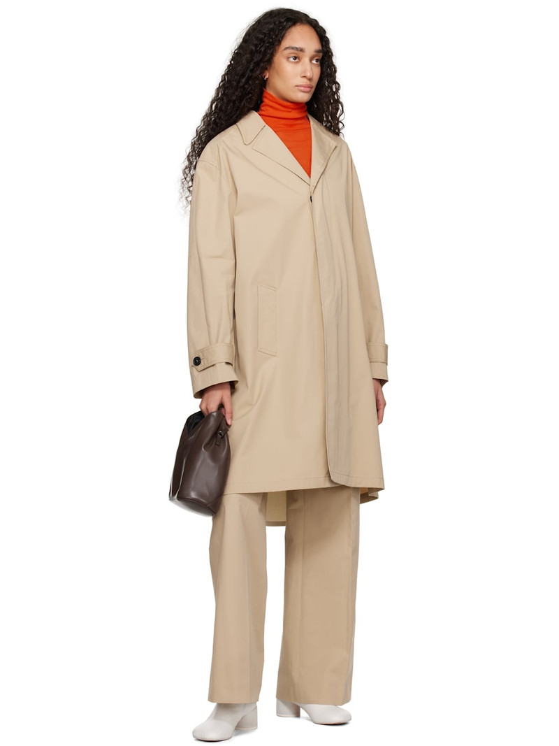 MM6 Maison Margiela White Anatomic Ankle Boots outlook