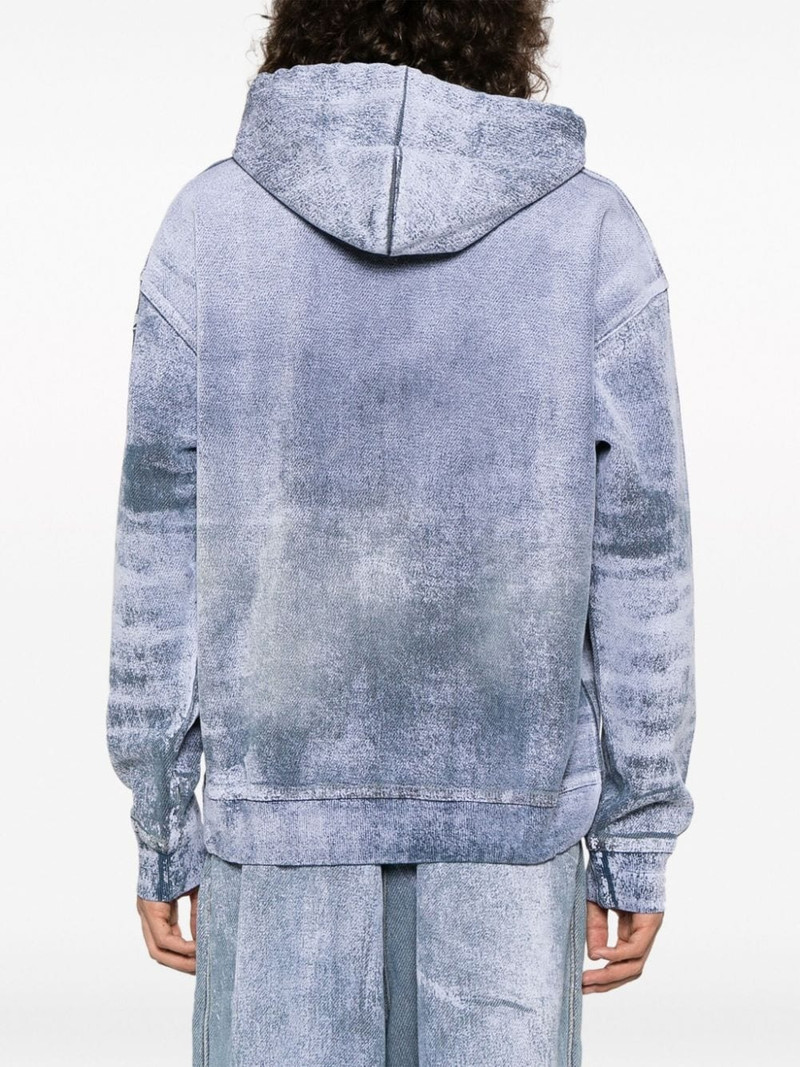 tie-dye cotton hoodie 4