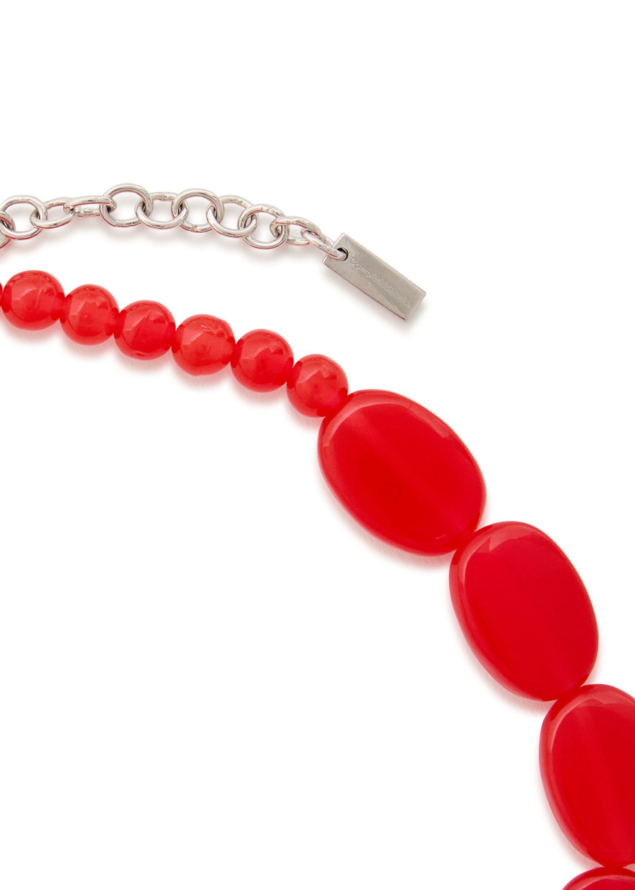 Completedworks Beaded Agate Necklace - 4