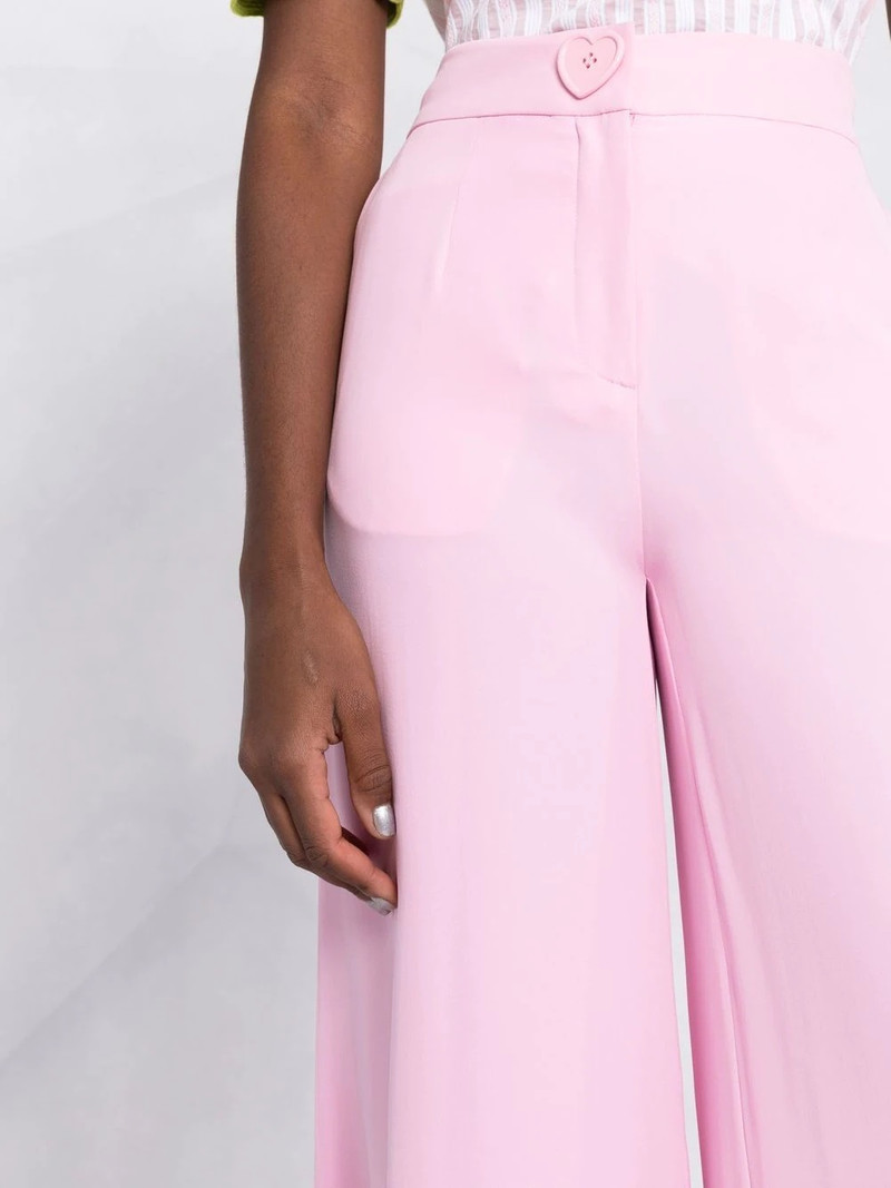 high-waisted flared trousers 3