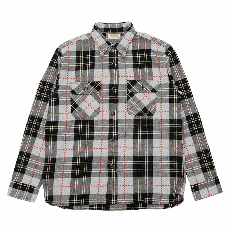 SUGAR CANE FICTION ROMANCE DOBBY PLAID WORK SHIRT - SC29583 outlook