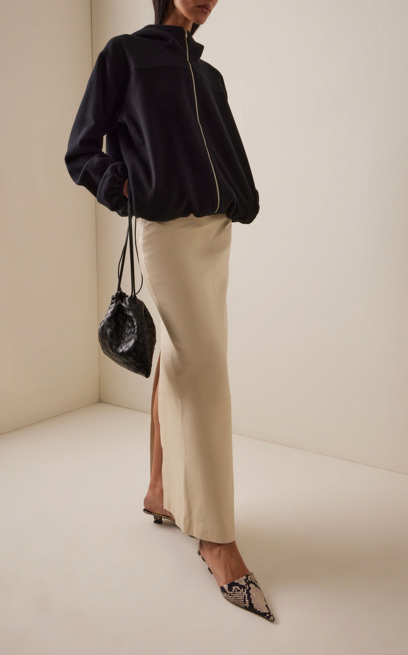 KALLMEYER Suri Panelled Wool Windbreaker black outlook