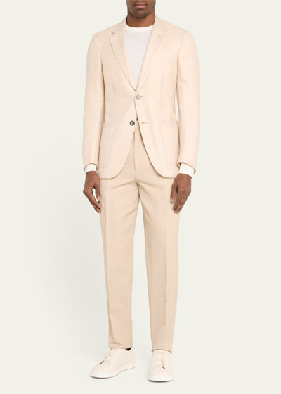 ZEGNA Men's Cashmere and Silk Tailoring Jacket outlook