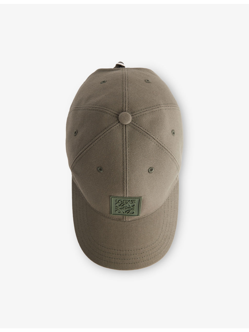 Branded-Patch Cotton-Canvas Cap - 4