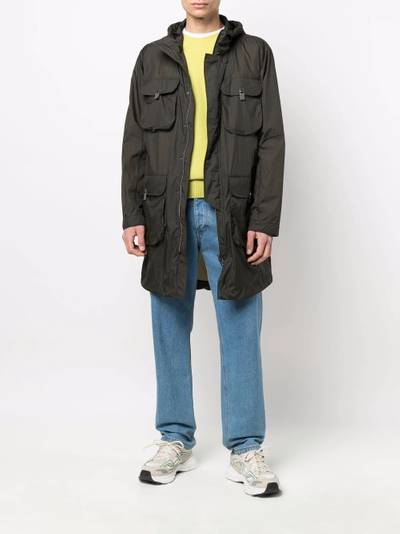 Herno four-pocket parka coat outlook