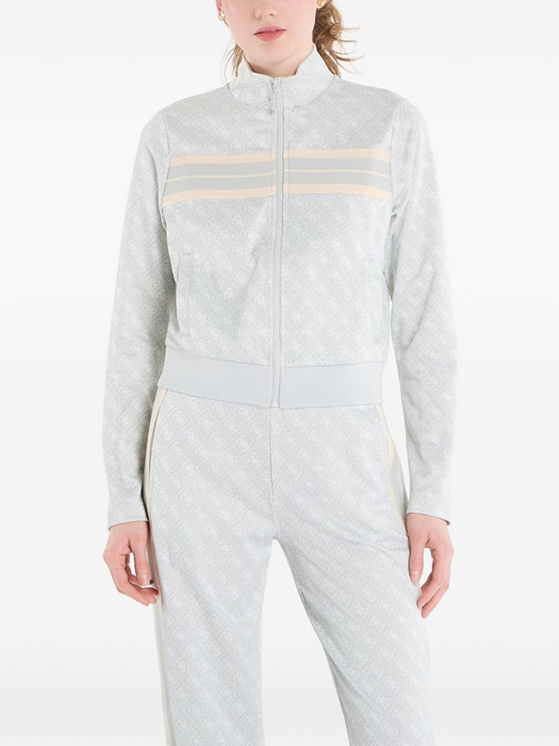 logo-print zip-up jacket 1