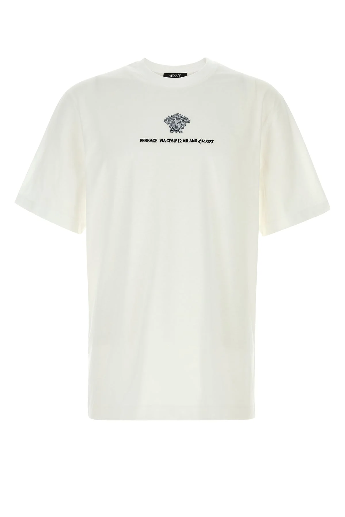 White cotton t-shirt - 1