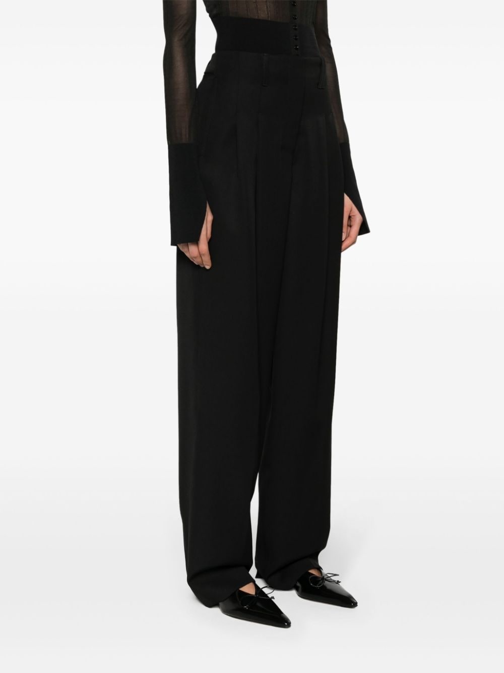 Le Pantalon Titolo wool trousers - 3