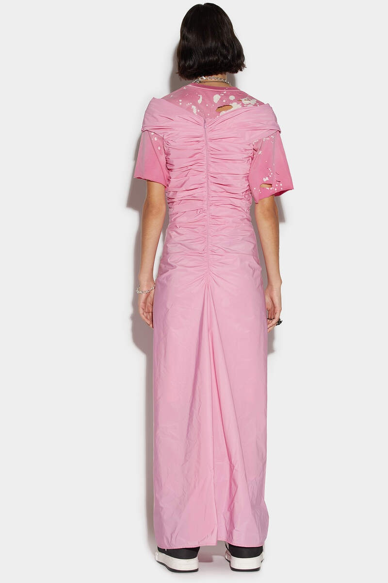 DSQUARED2 DRAPY LONG DRESS outlook