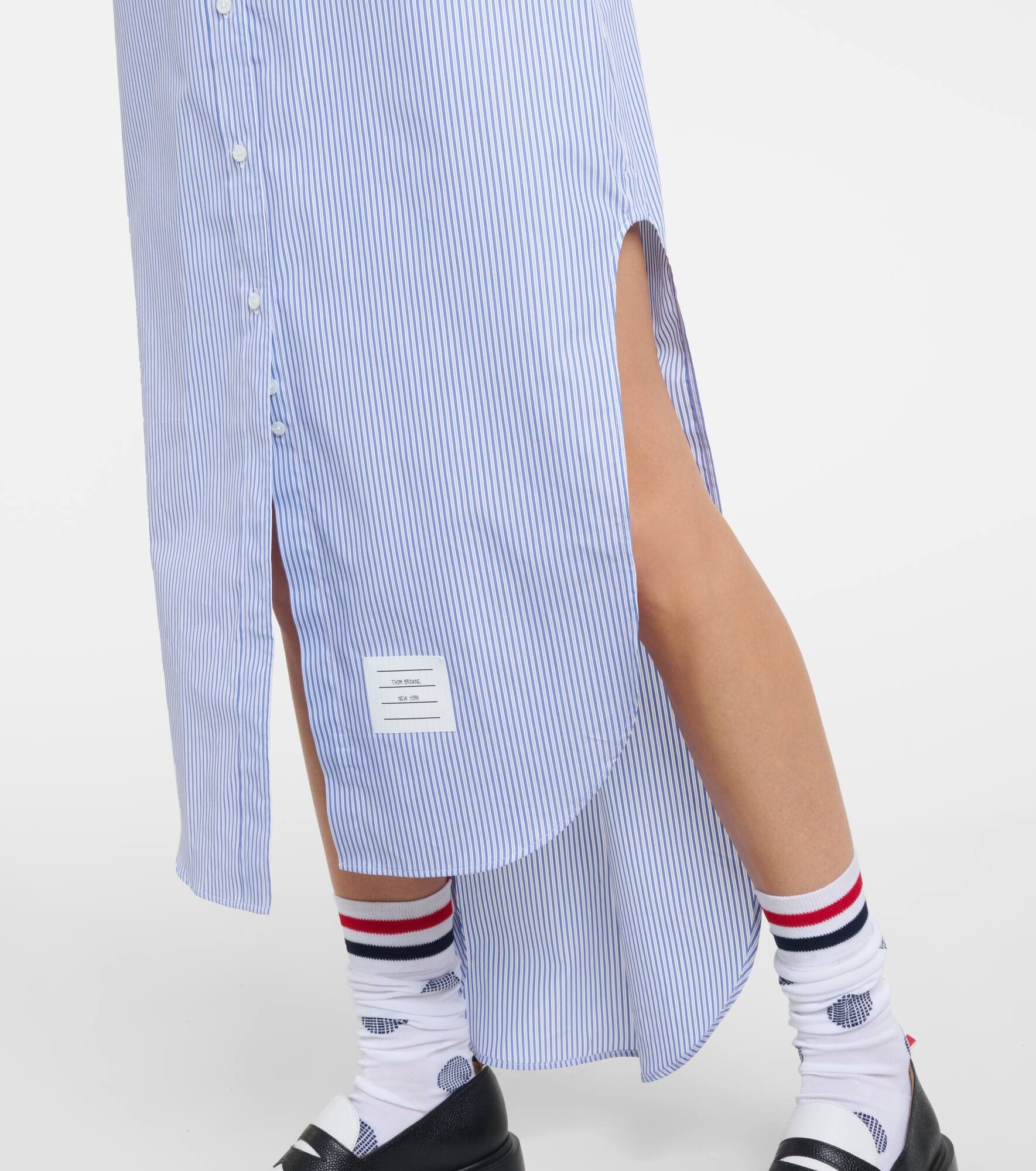 Cotton shirt dress - 7