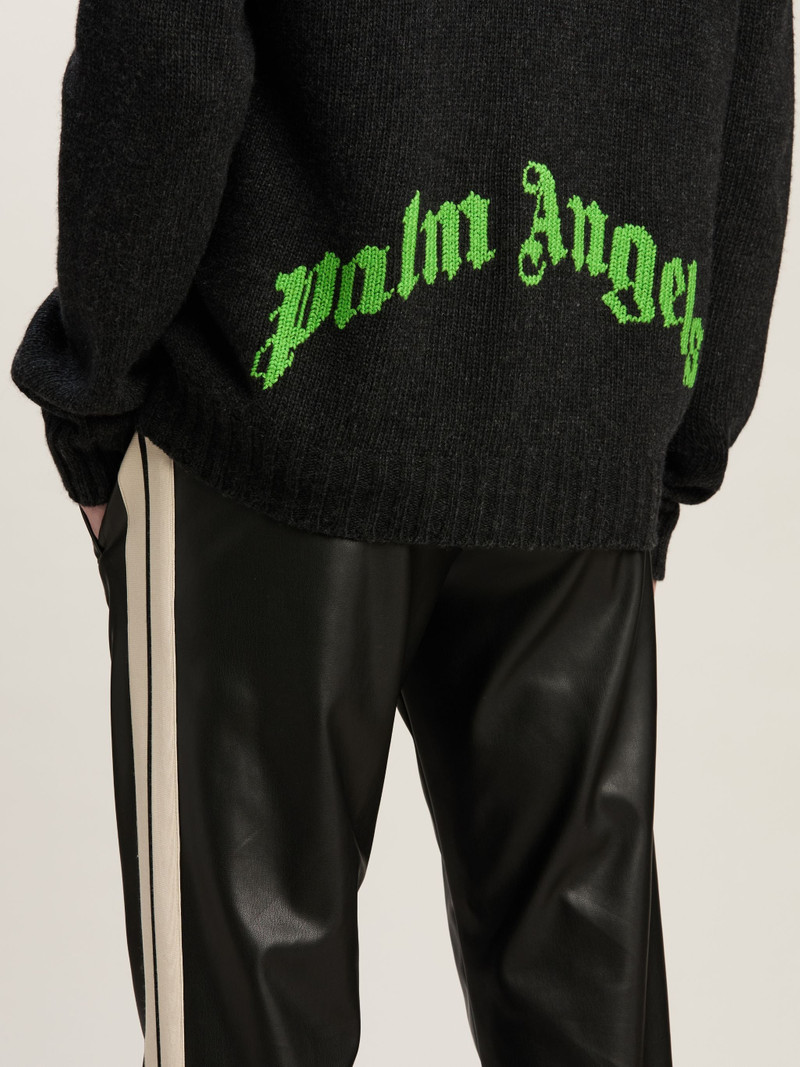 Curved Logo Cardigan 6