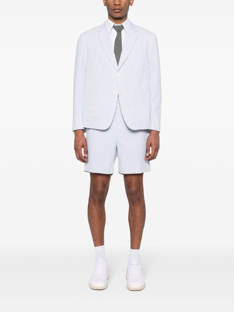 Thom Browne seersucker striped blazer outlook