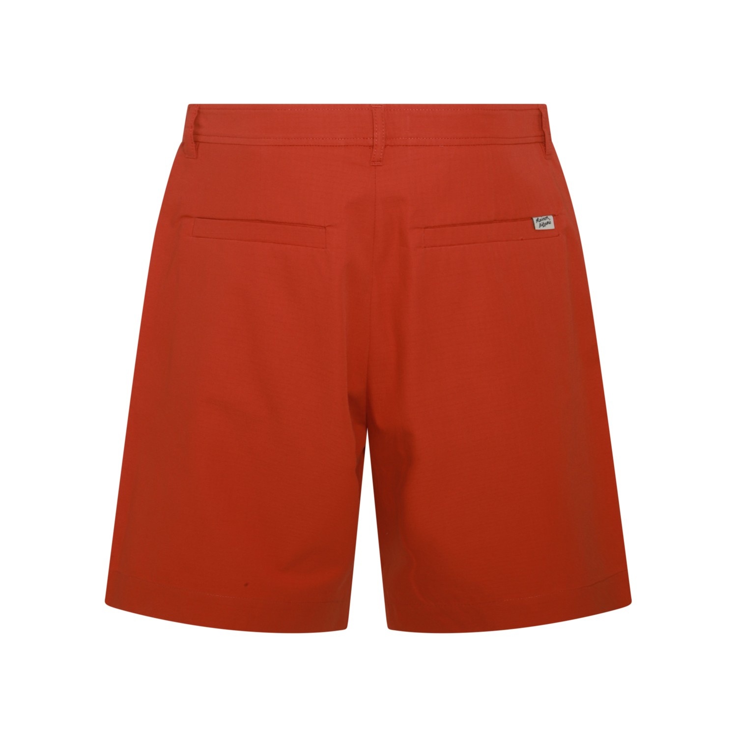 RED COTTON SHORTS - 2