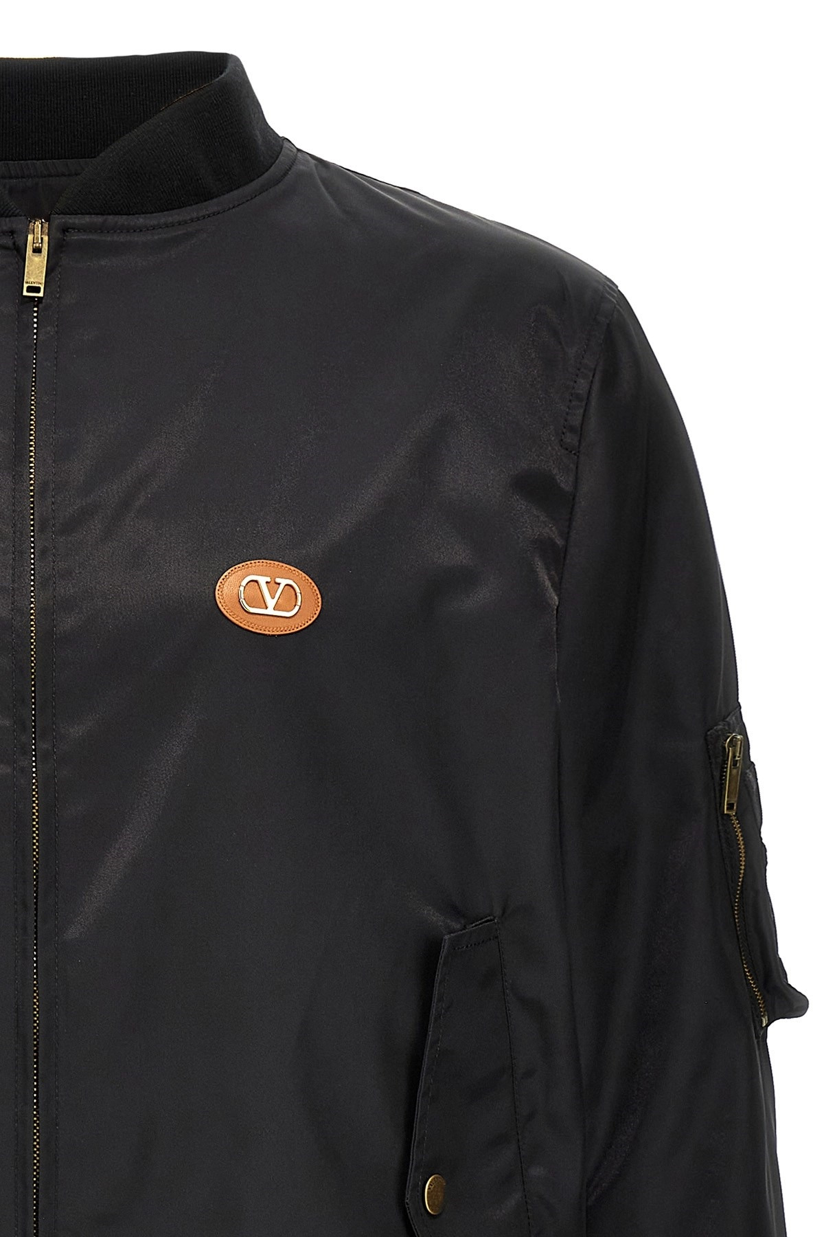 Valentino Garavani logo bomber jacket - 3