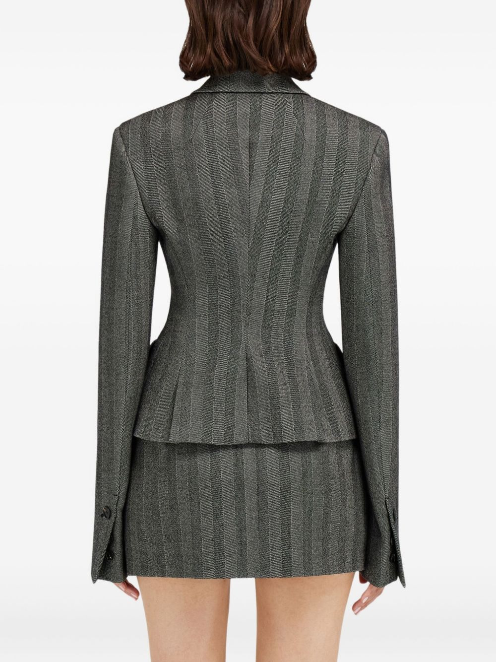flap-pockets blazer - 4