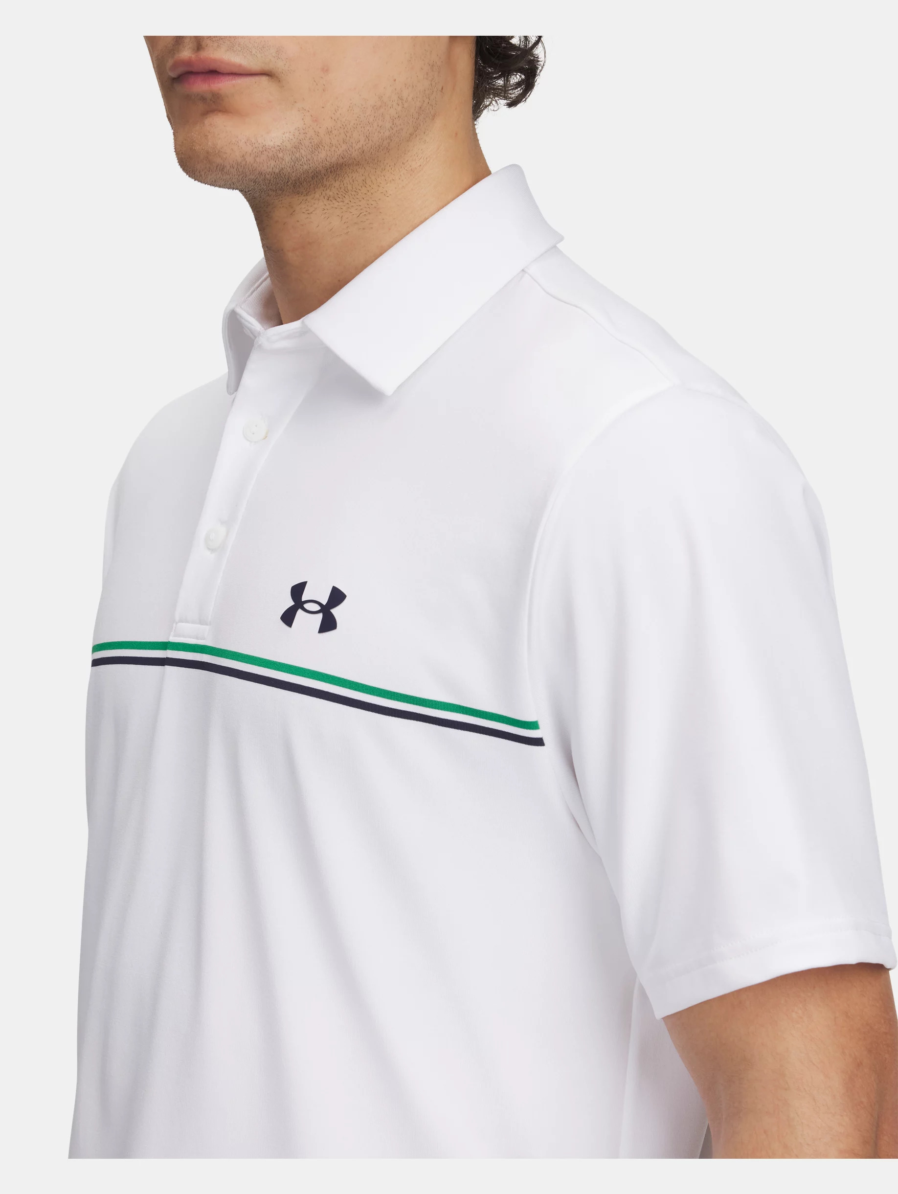 Men's UA Playoff 3.0 Stripe Polo - 4