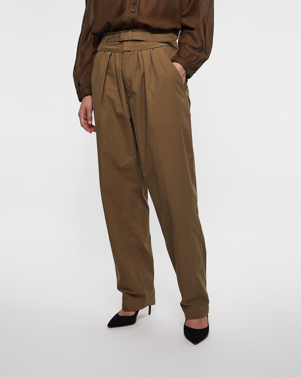 Trousers Celia Khaki - 2