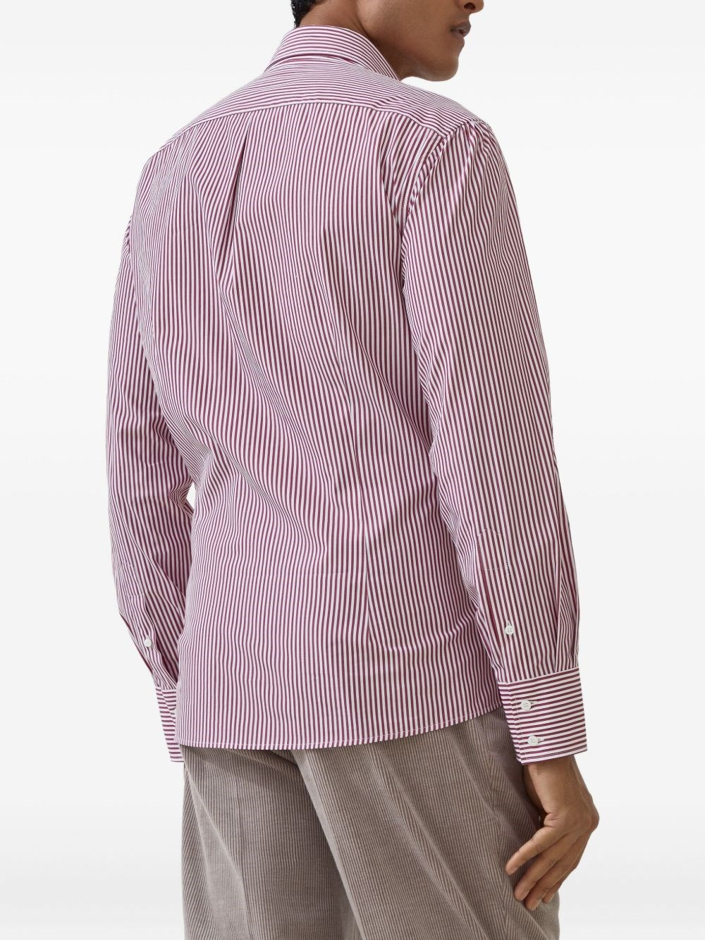 Striped cotton shirt - 4